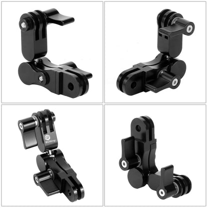 Universal Aluminum Arm Adapter Mount Bracket Connector W/ Knob 1/4'' Inch Screw for GoPro for OSMO Action YI Sports DSLR Cameras
