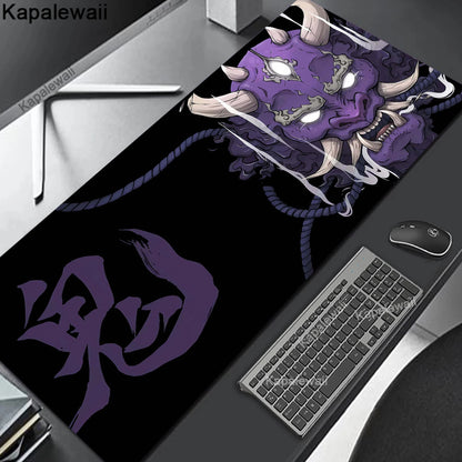 Oni Mouse Pad Gaming Mousemat Large Desk Mat Pc Gamer Accessoires Mousepad Speed Keyboard Pads XXL 900x400 Keyboard Mousepad