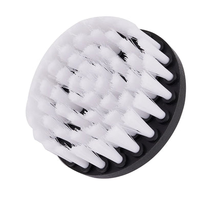 1PC 4-Inch Soft Drill Brush Attachment for Electric Scrubber Ideal for Cleaning Carpet Leather Upholstery And Car Tires