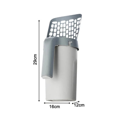 Cat Supplies Cat Litter Scoop with Refill Reusable Pet Cleaning Tool Cat Toilet Waste Cleaner Cat Litter Box Special
