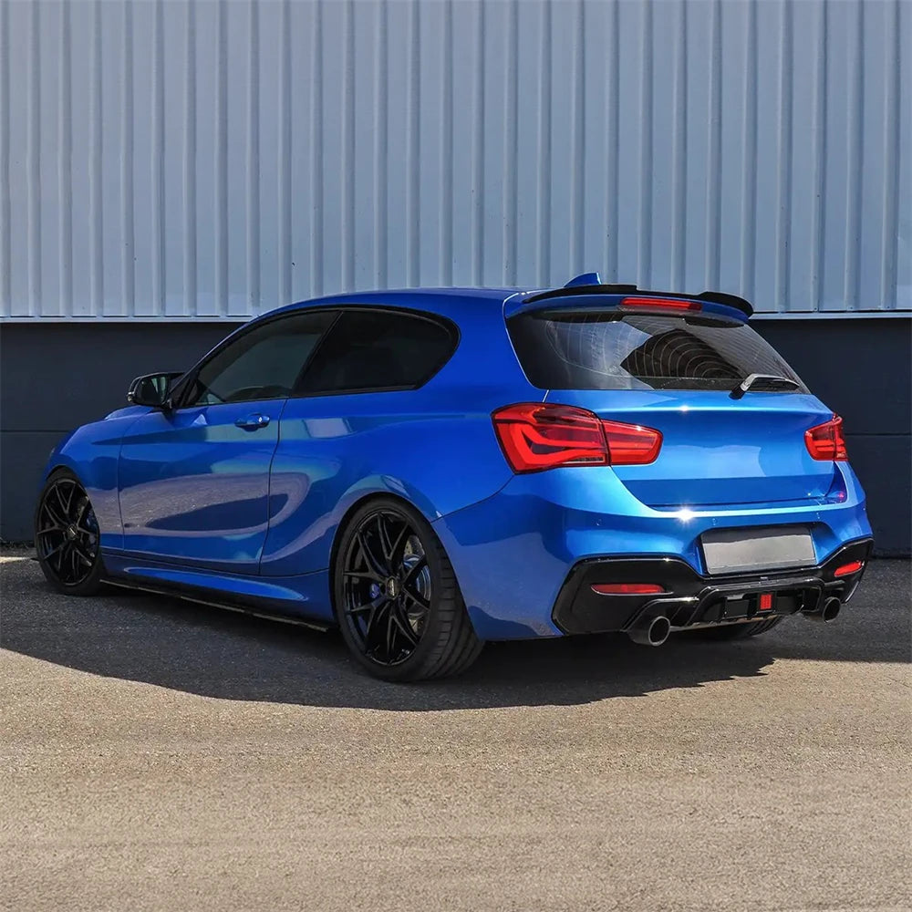 Rear Bumper Lip Diffuser With LED Rear Spoiler For BMW 1er M Sport F20 F21 M135i M140i Fits BMW BMW E92 E93 335I Accessories HOT