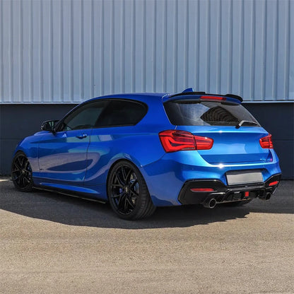 Rear Bumper Lip Diffuser With LED Rear Spoiler For BMW 1er M Sport F20 F21 M135i M140i Fits BMW BMW E92 E93 335I Accessories HOT