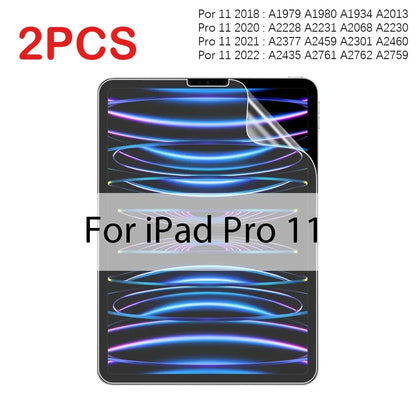 2PCS Matte Like Paper Film Screen Protector for IPad A16 11th Pro 13 12.9 11 2025 M5 M4 Air 4 5 3 10th 9th 8th 7 Mini 6 7 Screen