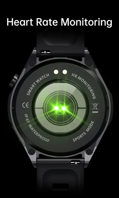 LIGE NFC 2026 New Ultra Military Smart Watch Men 1.32" IPS IP67 Waterproof ECG Smartwatch   For iOS Android Sports Smart Watches