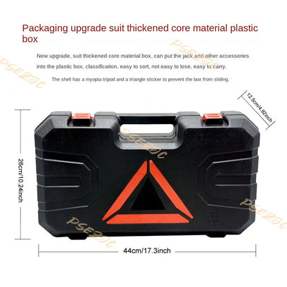 Car Jack 2T/3T12V DC Lifting Tire and Wheel Repair and Replacement Kit SUV Van and Emergency Equipment