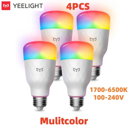 Global Version Yeelight Smart LED Bulb W3 E26 WiFi Connection Dimmable Voice Control Compatible with Mijia Google Home