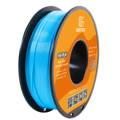 GEEETECH High-Speed PLA Filament 1.75mm 1kg 1 spool,Better Liquidity, Fast Curing, HS-PLA High-Speed 3D Printing Filament
