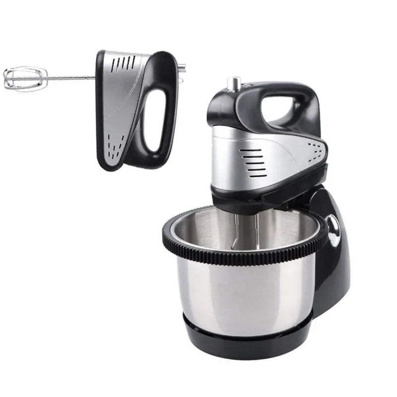 ABBO-Stand Mixer 800W Electric Food Mixer With Bowl 5 Speed EU Plug For Cake, Dough, Egg Beater, Planetary Mixer, Blender Maker