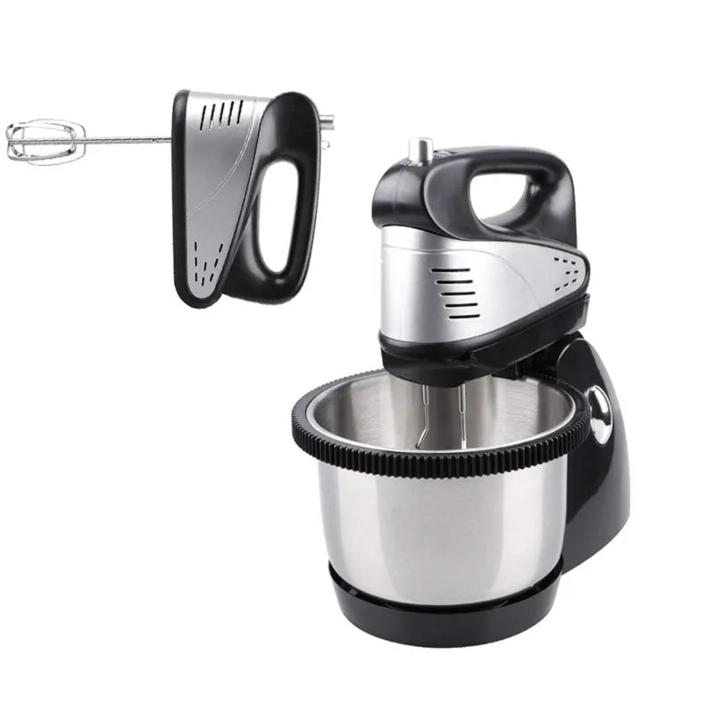 ABBO-Stand Mixer 800W Electric Food Mixer With Bowl 5 Speed EU Plug For Cake, Dough, Egg Beater, Planetary Mixer, Blender Maker