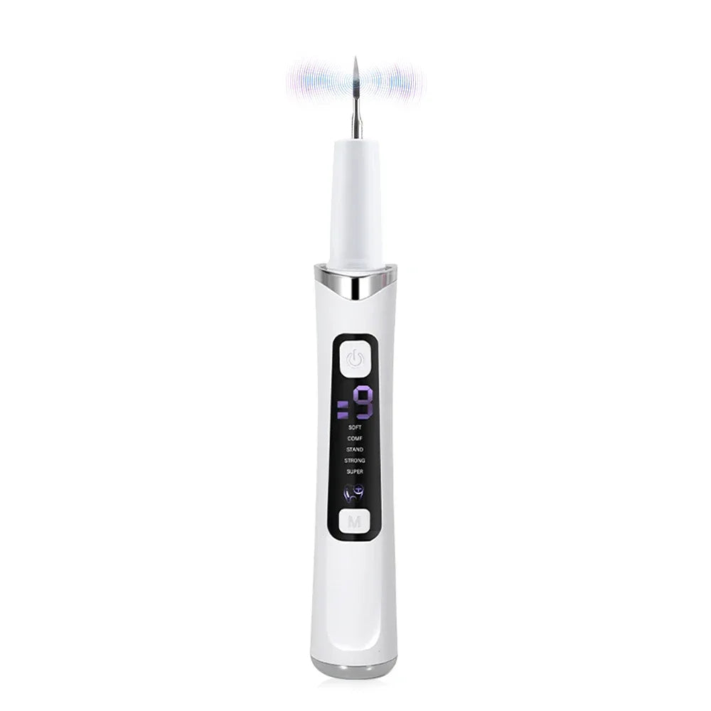 Ultrasonic Dental Scaler Tartar Remover 5 modes with LED Light Household Teeth Cleaning Tools Dental Cleaner Oral Care