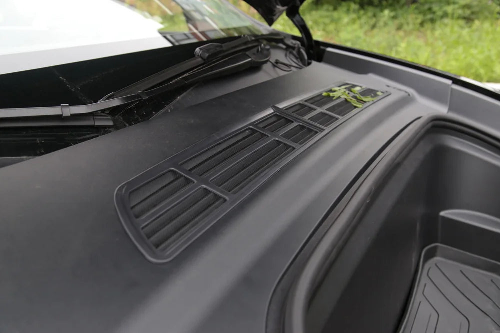 Insect-proof Net For Tesla Model Y/3/3+ Front Trunk Air-conditioning Cover Intake Grille Clean Air Inlet Protective Accessories
