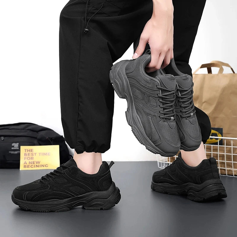 LItfun Non Slip Outdoor Casual Sports Shoes Shoes Breathable Mesh Walking Sneakers Men Running Shoes Lightweight Tennis Shoes