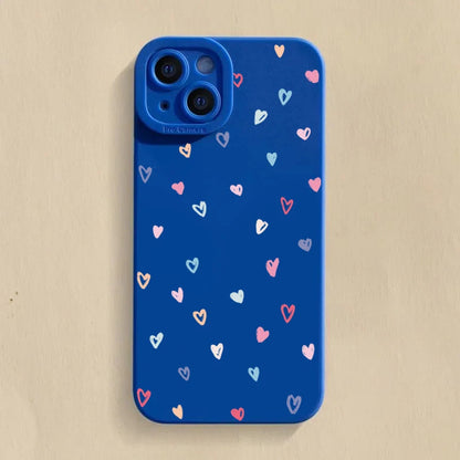 Colorful Small Love Heart Phone Case For Xiaomi Redmi Note 13 12 11 Pro Plus 5G 12S 11S 11 10S Redmi 13C 13 12 4G Silicone Cover