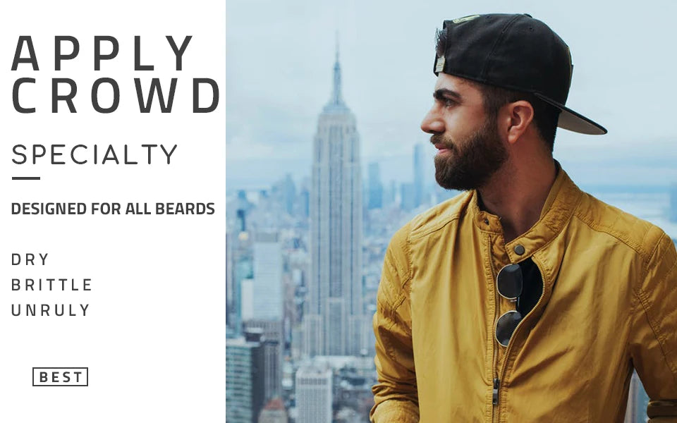 30g Beard Balm Conditioner Oil Improves Beard Softness Manageability Hair Growth Treatment Men Beard Wax Beauty Care