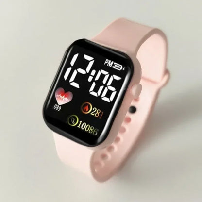 2026 New LED Electronic Watch Waterproof Digital Sports Wristwatch Fashion Casual Student Daily Outdoor Watch Relogio Feminino