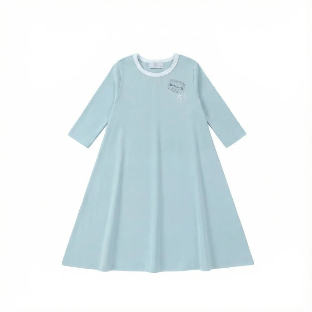 AP SS26 Ringer stamp jersey cotton collection summer boys girls fashion casual clothing dress set shirt family matching clothes