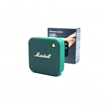 2026 Marshall Mini Retro Bluetooth Speaker, Compact Subwoofer, Portable & Long Battery Life for Outdoor Use