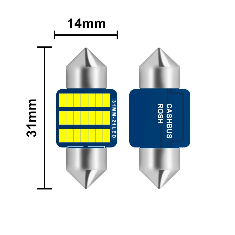 17Pcs Canbus For Peugeot RCZ Coupe 2010 2011 2012 2013 2014 2015 2016 Vehicle Bulb LED Interior Light Kit Car Lamp No Error