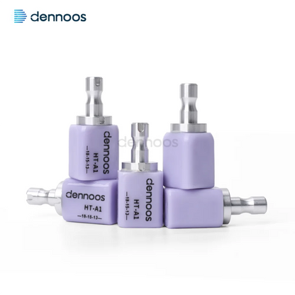 10PCS Lodden Dennoos Dental Lithium Disilicate C14 Glass Ceramic Blocks Cubes LT/MT/MO/HT for CADCAM Sirona Cerec Milling System
