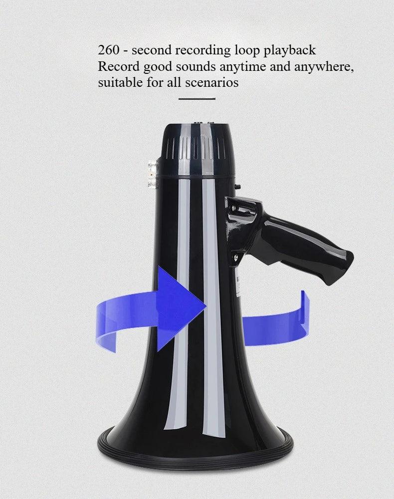 40W High-power Portable Rechargeable Lithium Battery Loudspeaker Megaphone Promotion Special Speaker