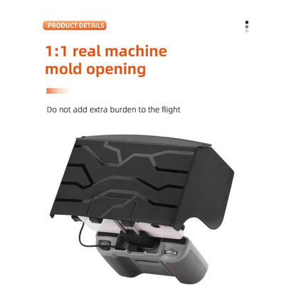 For DJI Mavic 3/Mini 2/Air 2/Air 2S/Mini 3 Pro RC-N1 Remote Controller Hood Sun Shade Mobile Phone Monitor Light Cover Drone