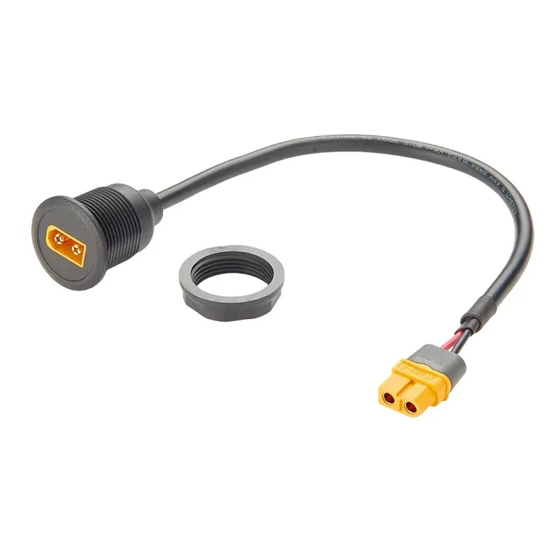XT60 Male to Female Extension Cable for Model Aircraft/drones Battery Connection Cable XT60 Circular Threaded Panel Mounting Wir