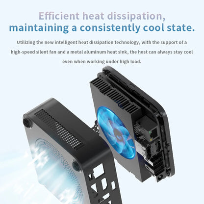 SOYO M4 PLUS2 Mini PC Intel Alder Lake N150 Windows 11 Pro Mini PC 16GB DDR4  512GB PCIe M.2 SSD WiFi 5 BT4.2 Desktop Computer