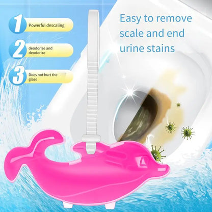 Toilet Hanging Dolphin Gel Fragrant Fresh Air Lasting Fragrance Deodorization Odor Removal Toilet Cleaning Gel Toilet Cleaning