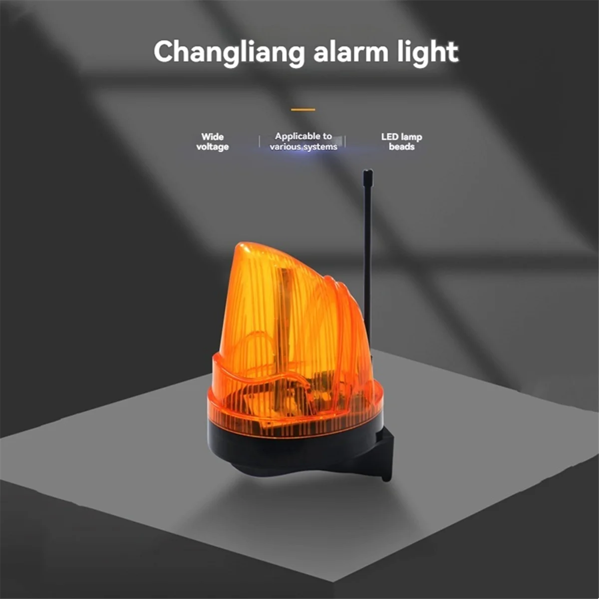 Hot 12V-220V LED Alarm Light Strobe Flashing Emergency Warning Lamp Wall Mount for Automatic Gate Opener