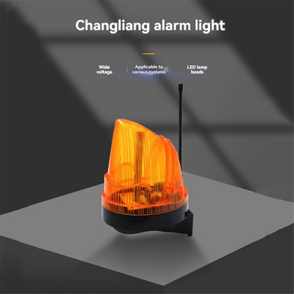 Hot 12V-220V LED Alarm Light Strobe Flashing Emergency Warning Lamp Wall Mount for Automatic Gate Opener