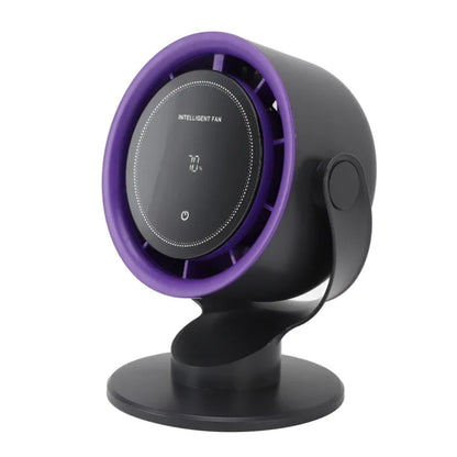 Desk Fan Battery Operated USB Rechargeable Personal Fan Quiet Small Portable Fan 100 Speed Adjustable Digital Display For Office