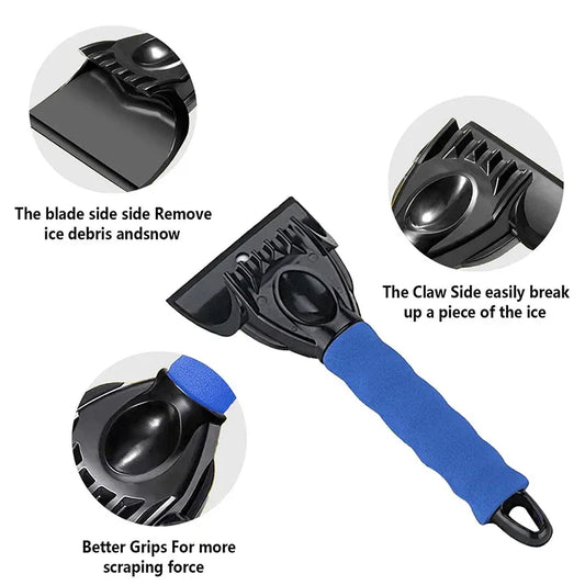Ice Scrapers for Car Windshield Snow Scraper Cleaner Snow Ice Defrost Tool with Foam Handle Warm Glove Waterproof Snow Shovel by PDG ibma