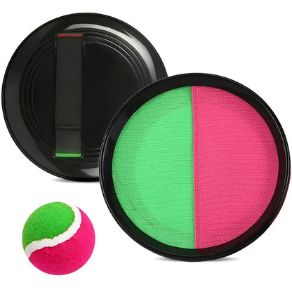 Sticky Ball Toy Set Kids Colorful Sticky Ball with Target Throw Catch  Interactive Family Game Indoor Outdoor Fun Party Gift ZYF