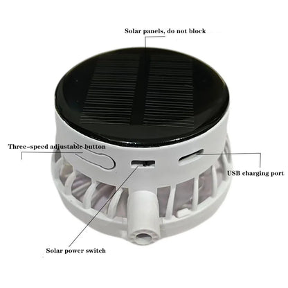 Summer Usb Solar Fan Baseball Cap for Men Women Mesh Adjustable Breathable Unisex Caps Quick Dry Running Hat Cap Outdoor Sports