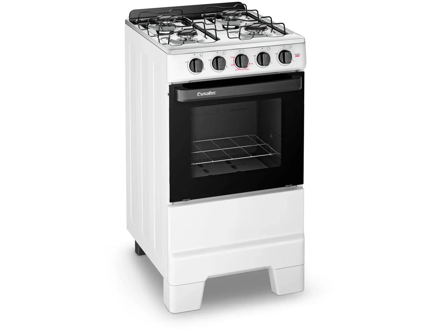 4 Stove Esmaltec White Ideal Pop 4120