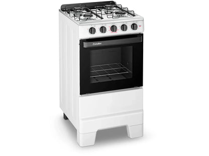 4 Stove Esmaltec White Ideal Pop 4120