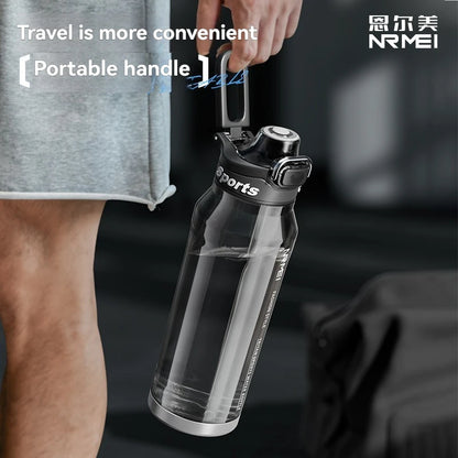1L Sports Bottle Tritan Drinking Plastic Water Jug Fitness Bicycle Climbing Outdoor Bottle Water Cup