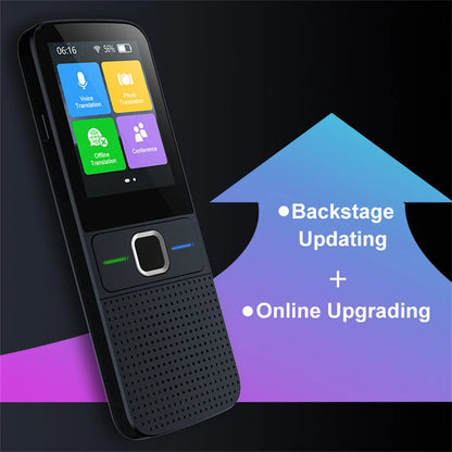 Multi Language Translator Photo Interpreter Device Business School