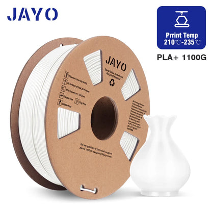 JAYO PETG/PLA+/SILKPLA/PLAMeta/PLAMatte/ABS/ PLA Filament 1.75mm 1.1/0.65KG 3D Printer Filament For FDM 100% No Bubble Mix Color