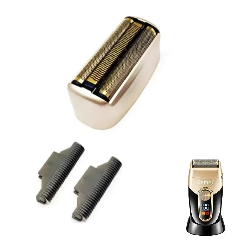 Original Replacement Blade Foil & Cutter Head Fit For Kemei KM-3209 Electric Shaver Net Shaving Razor Parts Accessories