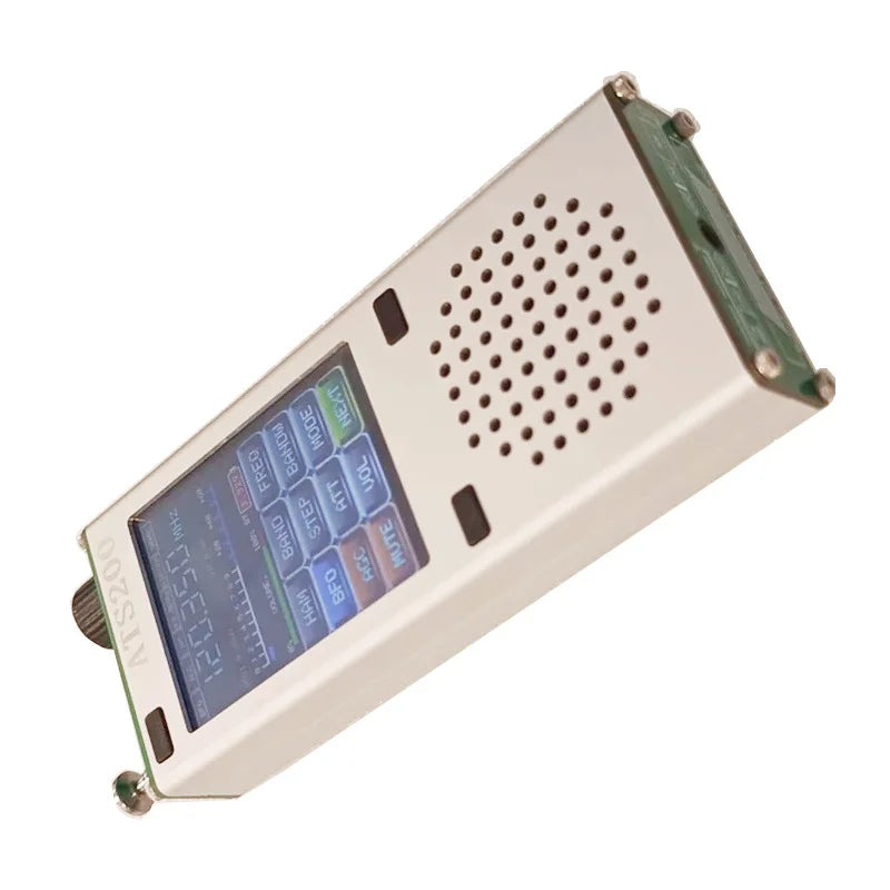 ATS200 Aviation Band airband Radio Receiver FM SI4732+ESP32+Bluetooth+2.4 Inch Touch Display SSB FM, AM, LSB, USB MW SW AIR