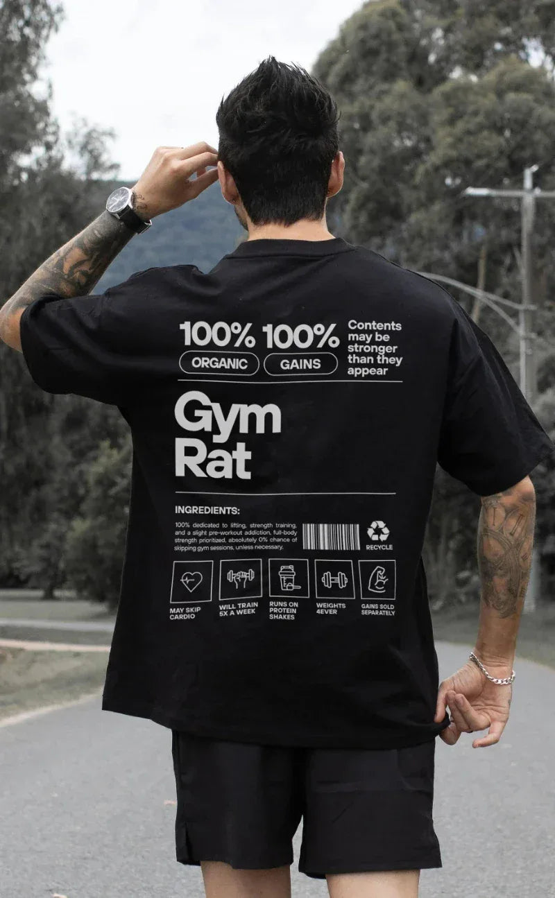 Gym 2025 T-shirt, Men's and Women's Gym Training T-shirt, Dumbbell T-shirt, Cool Gym T-shirt, Cotton Comfortable Fashion Top