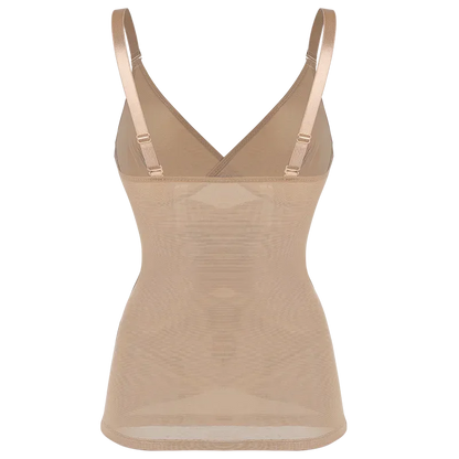 MISSMOLY Women Built in bra Shapewear Camisole Tummy Control Body Shaper Slimming Underwear Compression Corset Bustier Tank Tops