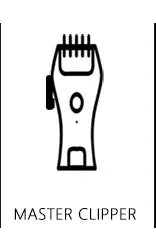 11000 RPM POP Barbers P620 Professional Electric Men's Beard Trimmer Double Foil Shaver Electric Shaver USB Hair Cutting Machine