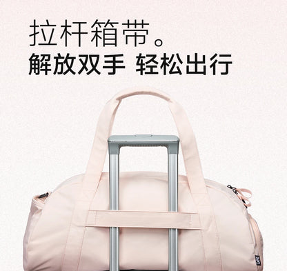LEE Waterproof Sports Fitness Gym Bag Women Men Large Capacity Yoga Shoe Compartment Dry Pocket Luggage Travel Bag