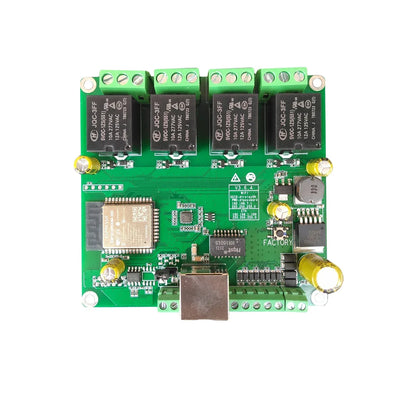 Ethernet Relay Board 16 32 Channel ESP32 WIFI MQTT Home Assistant Domoticz OpenHAB Digital Input Smart Switch