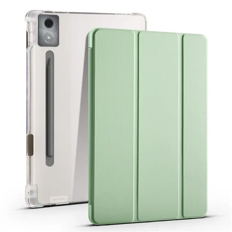 Coque For Lenovo Xiaoxin Pad Pro 2025 Case PU Leather Soft Back Stand Cover For Xiaoxin Pad Pro 12.7 2025 Case with Pen Holder