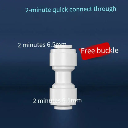 10PCS Straight Ro Quick Water Fitting 1/4" Hose Pipe Connector Water Filter Reverse Osmosis Parts