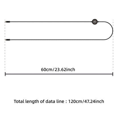 Bonola 2 in 1 Watch Wireless Charger for Apple Watch Ultra 10/9/8/7 60w Fast Charging Type C to C Cable for iPhone 17/16/15 Pro