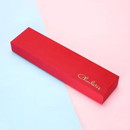 5Pcs Chocolate Boxes Packaging 6 Holes Rectangle Chocolate Covered Strawberry Paper Gift Box Wedding Christmas Birthday DIY Gift